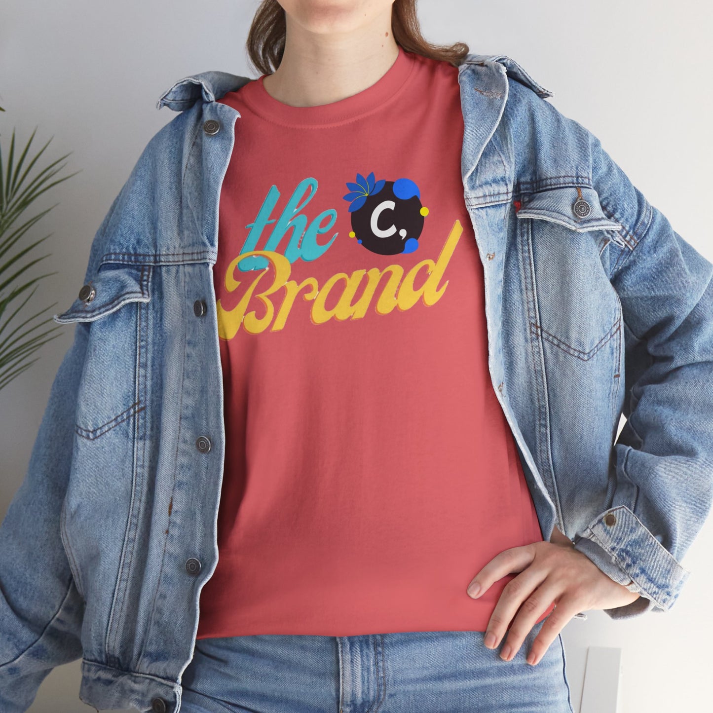THEbrand Stamp Unisex Heavy Cotton Tee