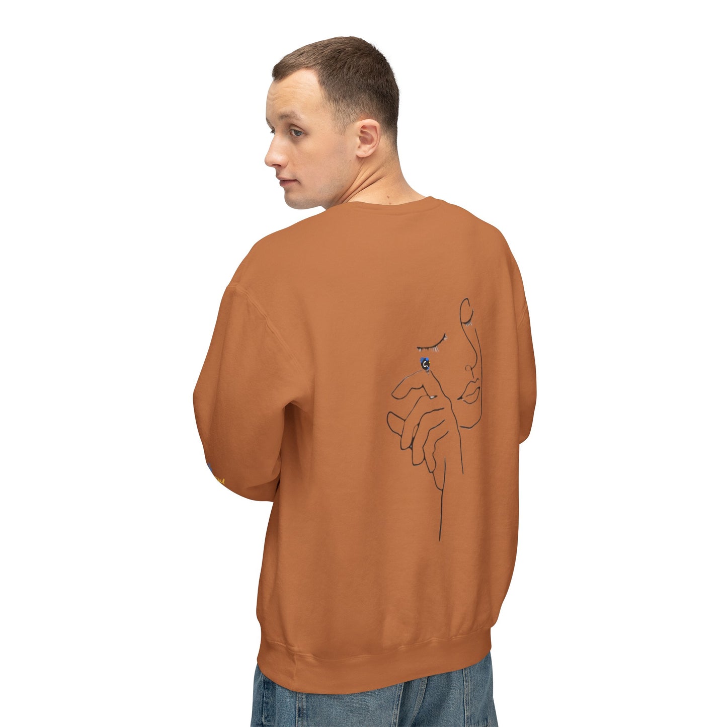 *God's GiFT" Women's Lightweight Crewneck Sweatshirt