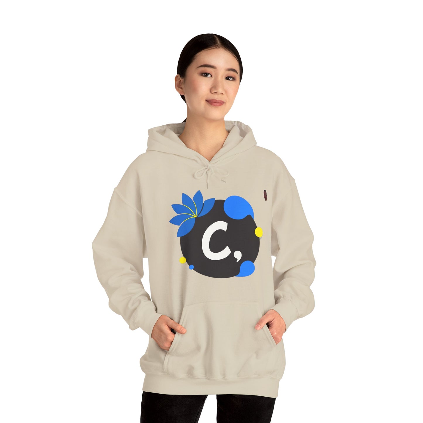 COMMaDiTYbrand *STAMPED" Heavy Blend™ Women's Hooded Sweatshirt