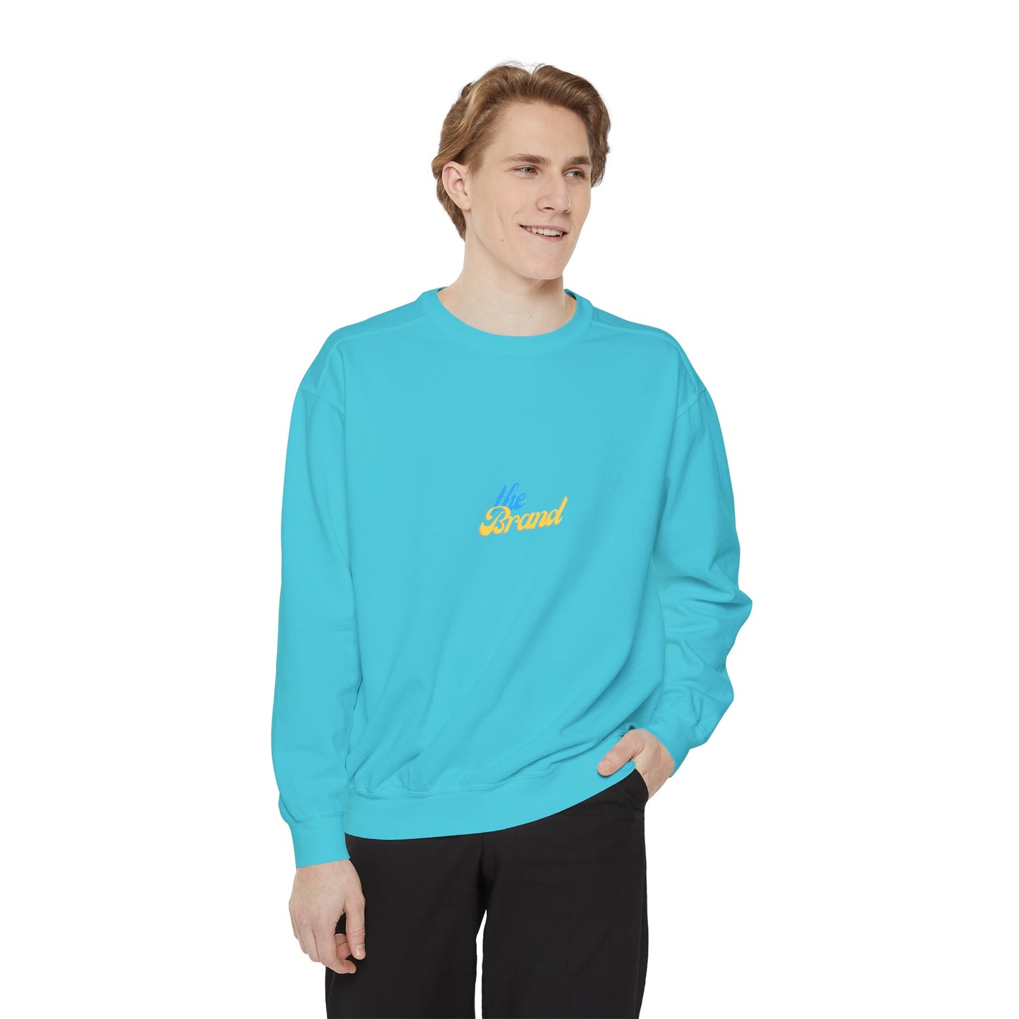 THEbrand Unisex Garment-Dyed Sweatshirt