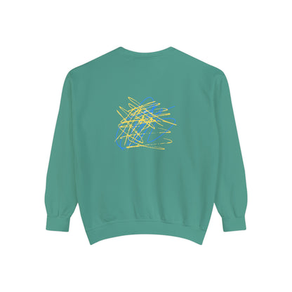 THEbrand Unisex Garment-Dyed Sweatshirt