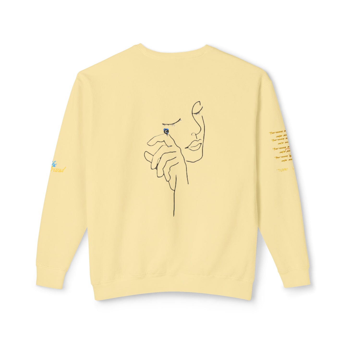 *God's GiFT" Women's Lightweight Crewneck Sweatshirt