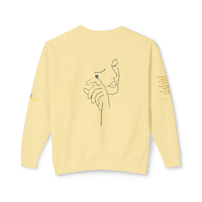 *God's GiFT" Women's Lightweight Crewneck Sweatshirt