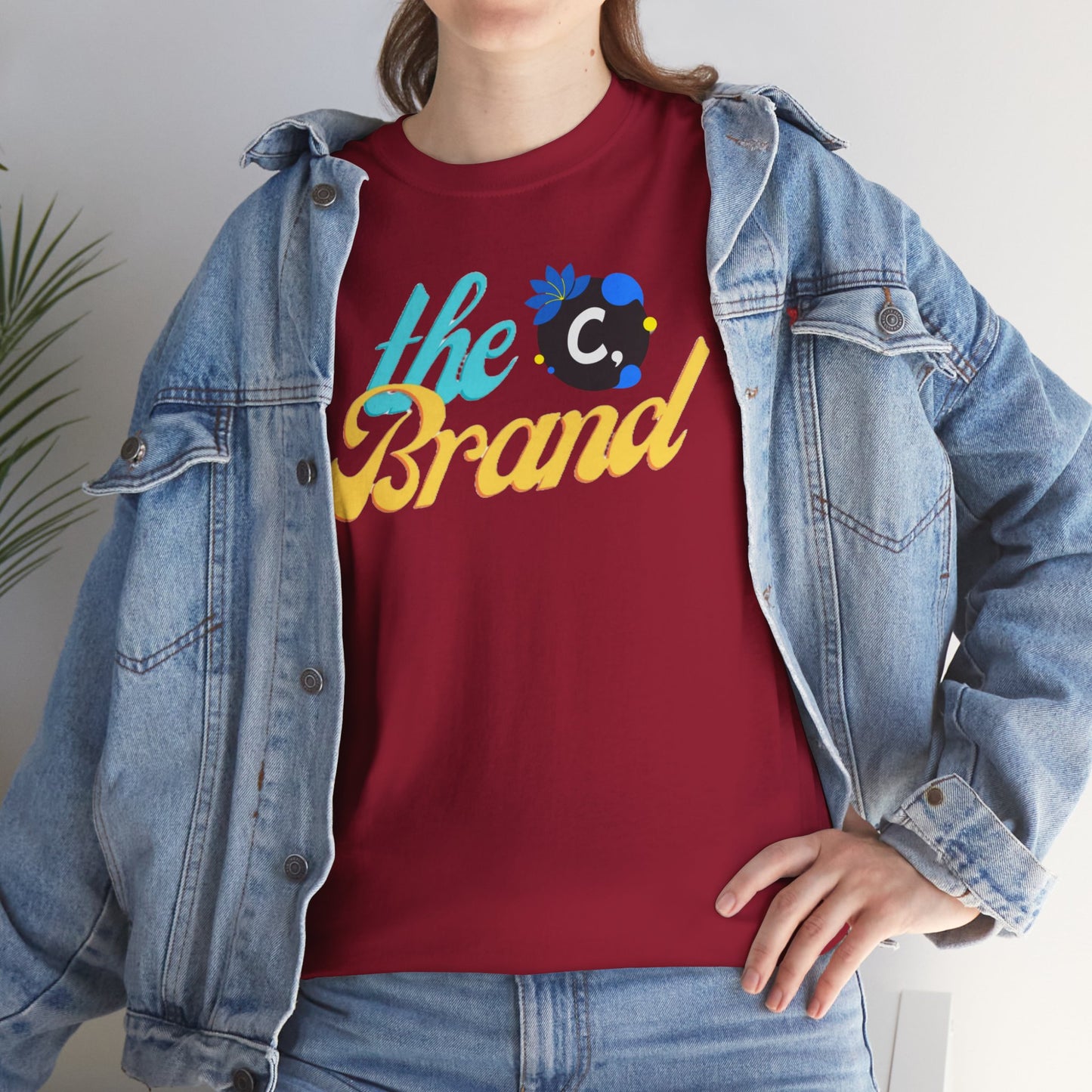 THEbrand Stamp Unisex Heavy Cotton Tee
