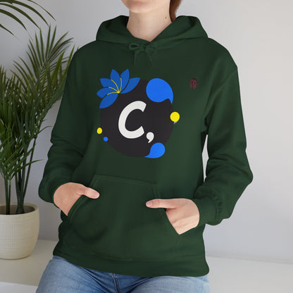 COMMaDiTYbrand *STAMPED" Heavy Blend™ Women's Hooded Sweatshirt