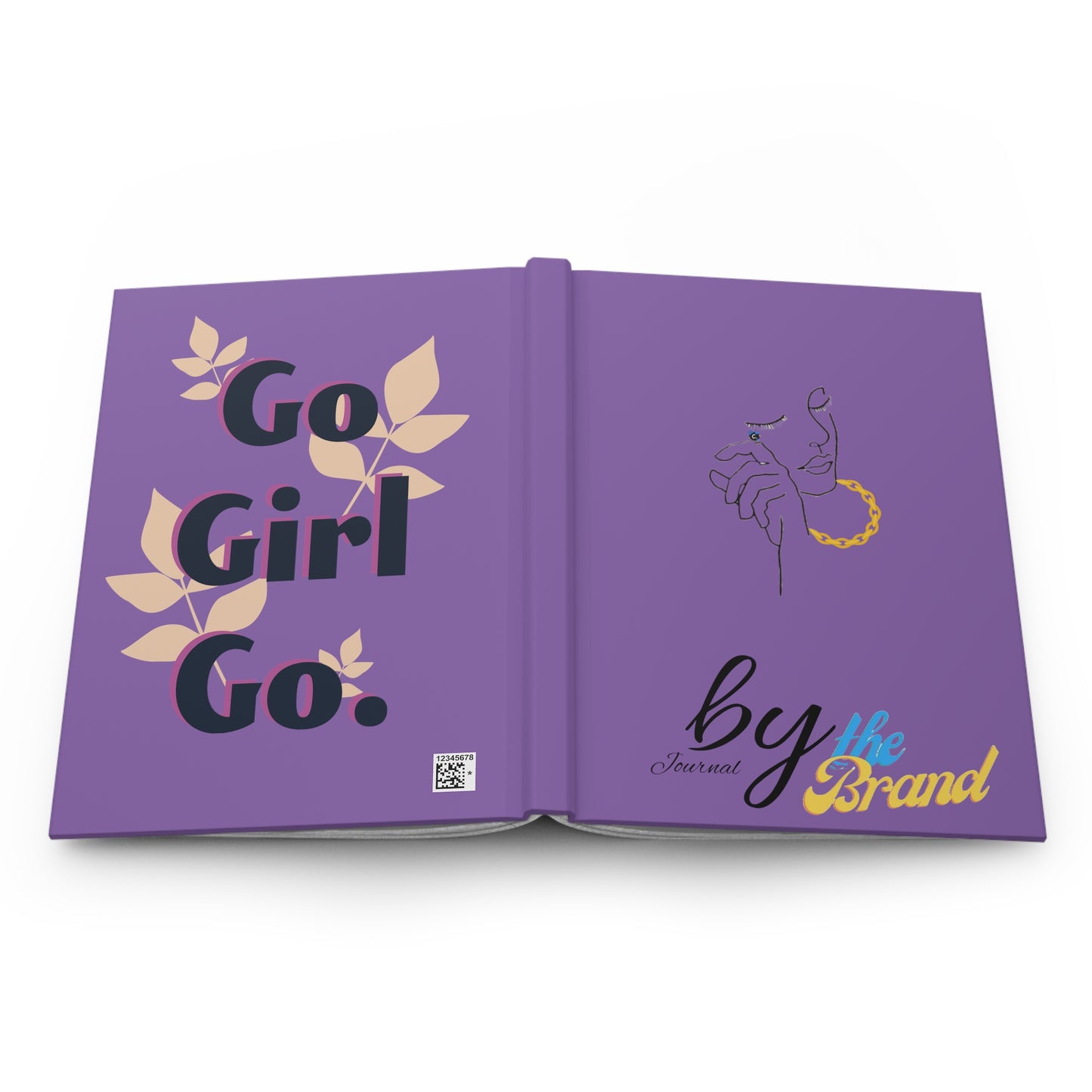 LiMiTED EDiTiON Matte Hardcover Journal for Her (Light Purple Shade)