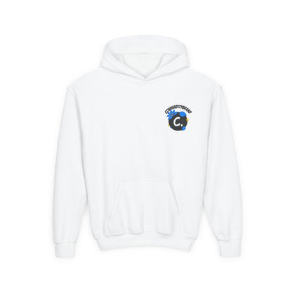Youth Hoodie with Embroidered Logo