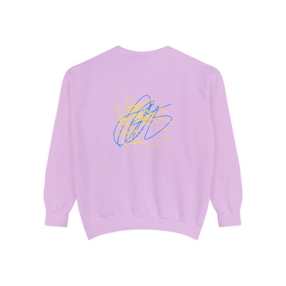 THEbrand Unisex Garment-Dyed Sweatshirt
