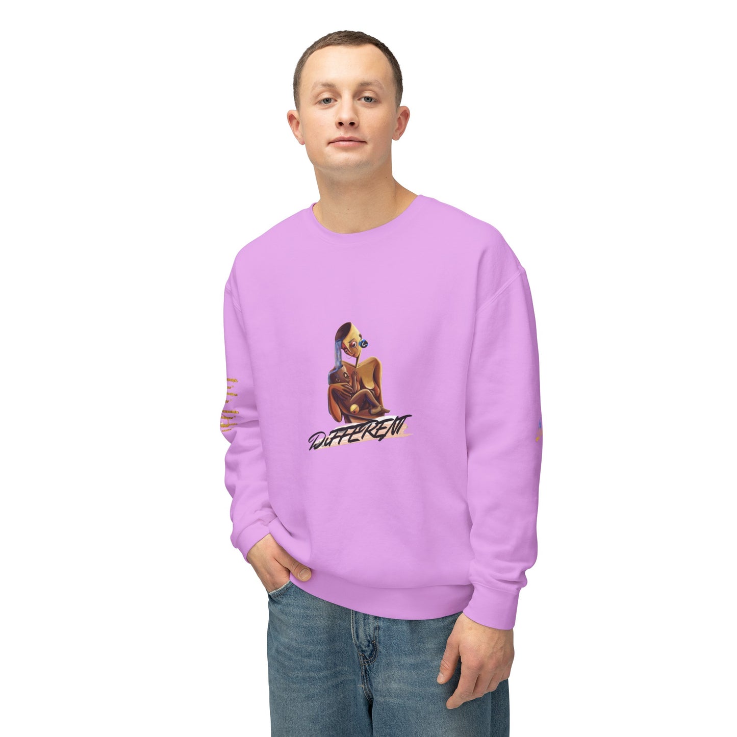 *God's GiFT" Women's Lightweight Crewneck Sweatshirt