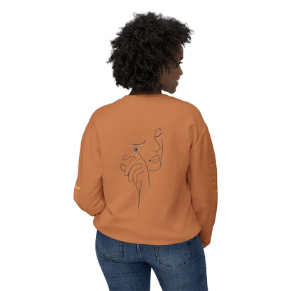 *God's GiFT" Women's Lightweight Crewneck Sweatshirt
