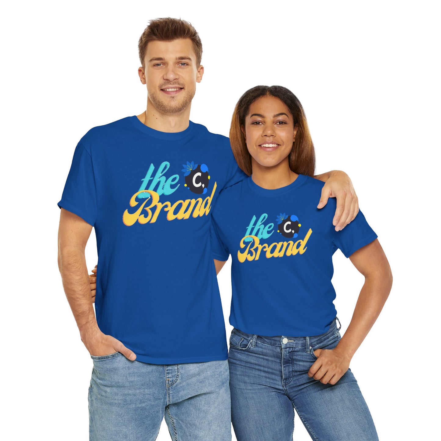 THEbrand Stamp Unisex Heavy Cotton Tee