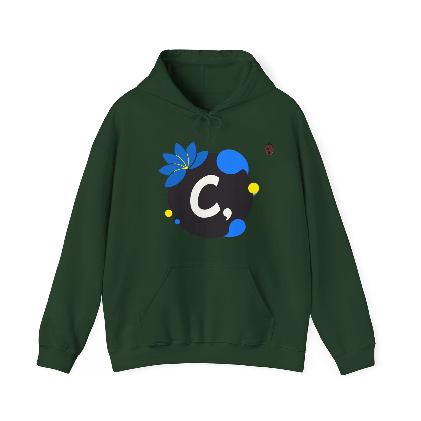 COMMaDiTYbrand *STAMPED" Heavy Blend™ Women's Hooded Sweatshirt
