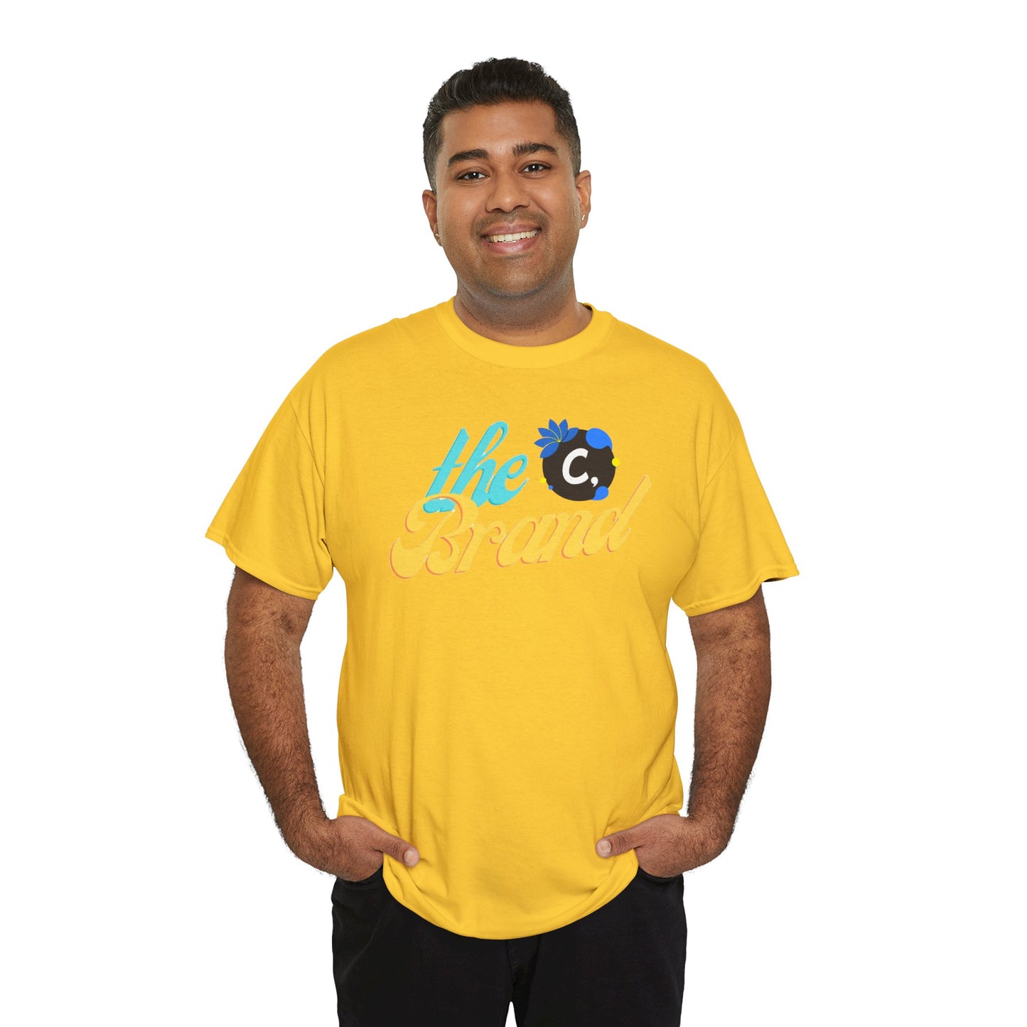 THEbrand Stamp Unisex Heavy Cotton Tee
