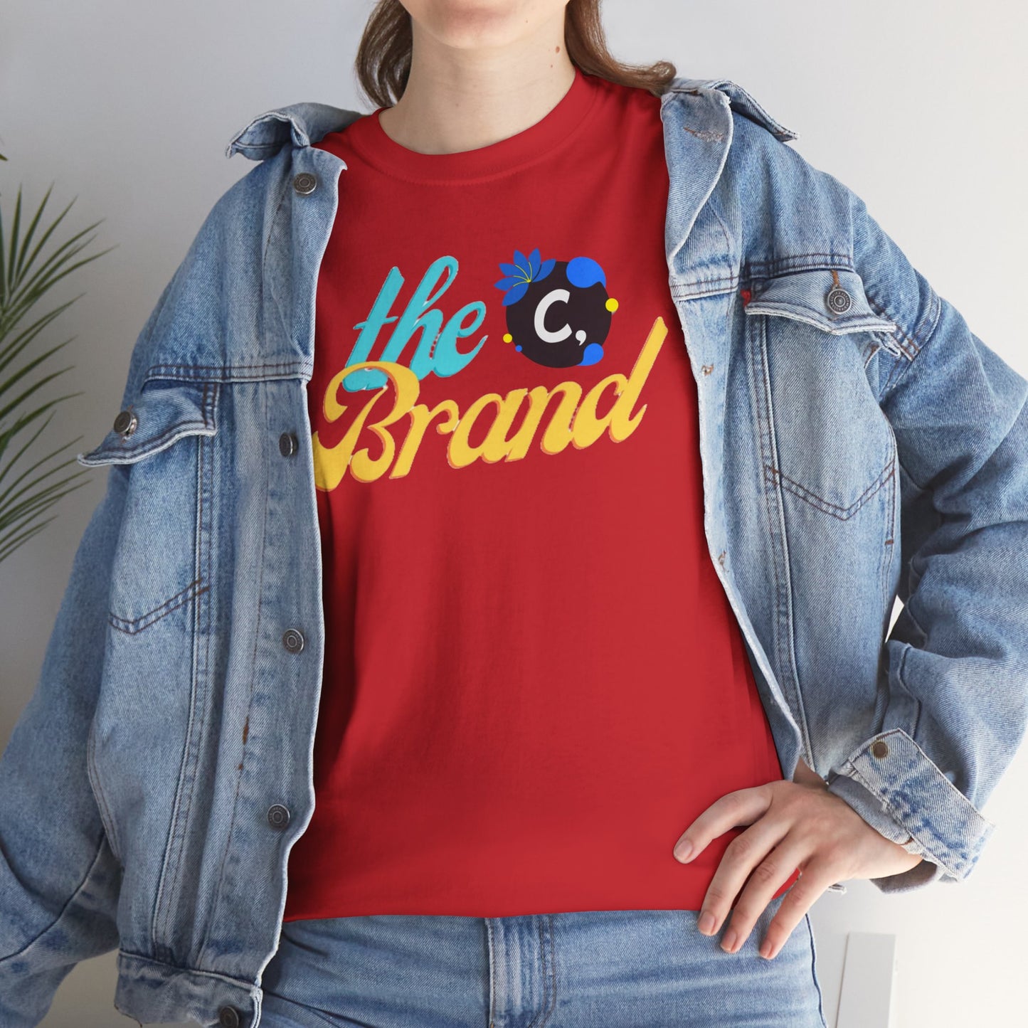 THEbrand Stamp Unisex Heavy Cotton Tee