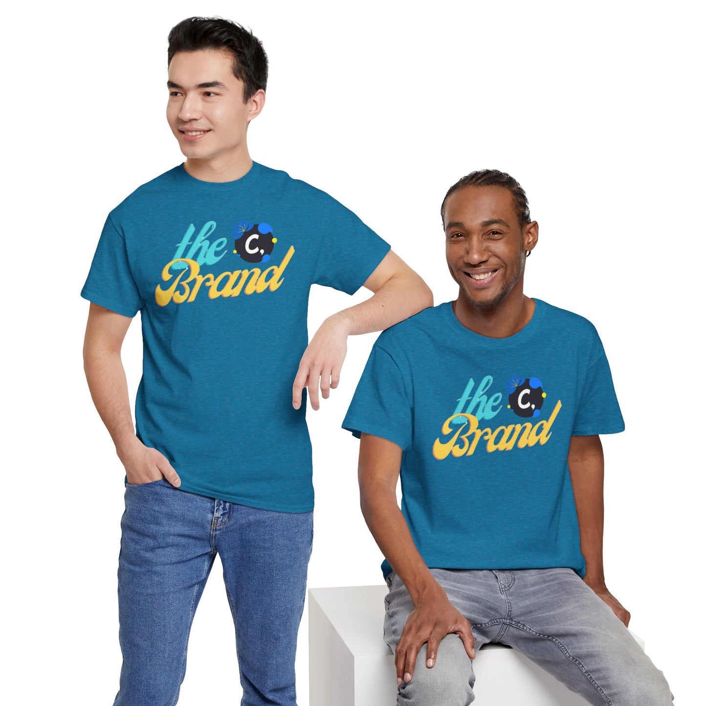 THEbrand Stamp Unisex Heavy Cotton Tee