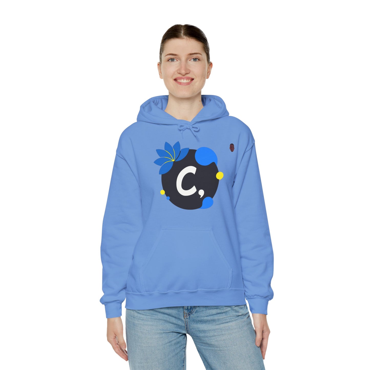 COMMaDiTYbrand *STAMPED" Heavy Blend™ Women's Hooded Sweatshirt