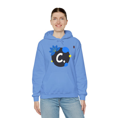 COMMaDiTYbrand *STAMPED" Heavy Blend™ Women's Hooded Sweatshirt