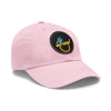 Light Pink / Black patch / Circle / One size