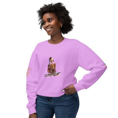 *God's GiFT" Women's Lightweight Crewneck Sweatshirt