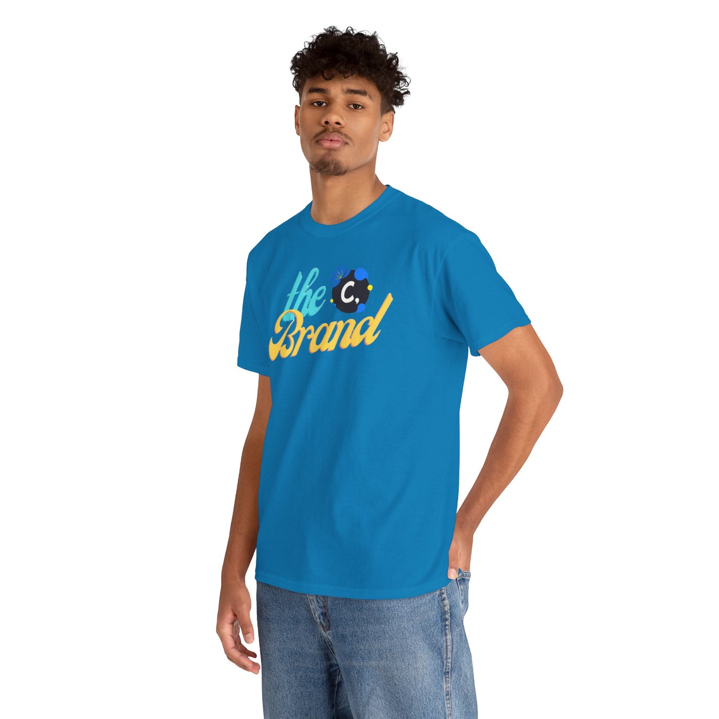 THEbrand Stamp Unisex Heavy Cotton Tee