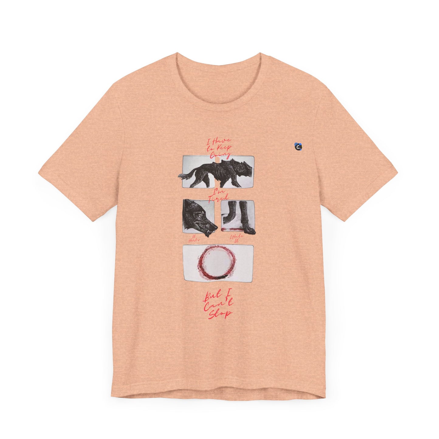 Hurts, But I Can't Stop Short Sleeve Tee