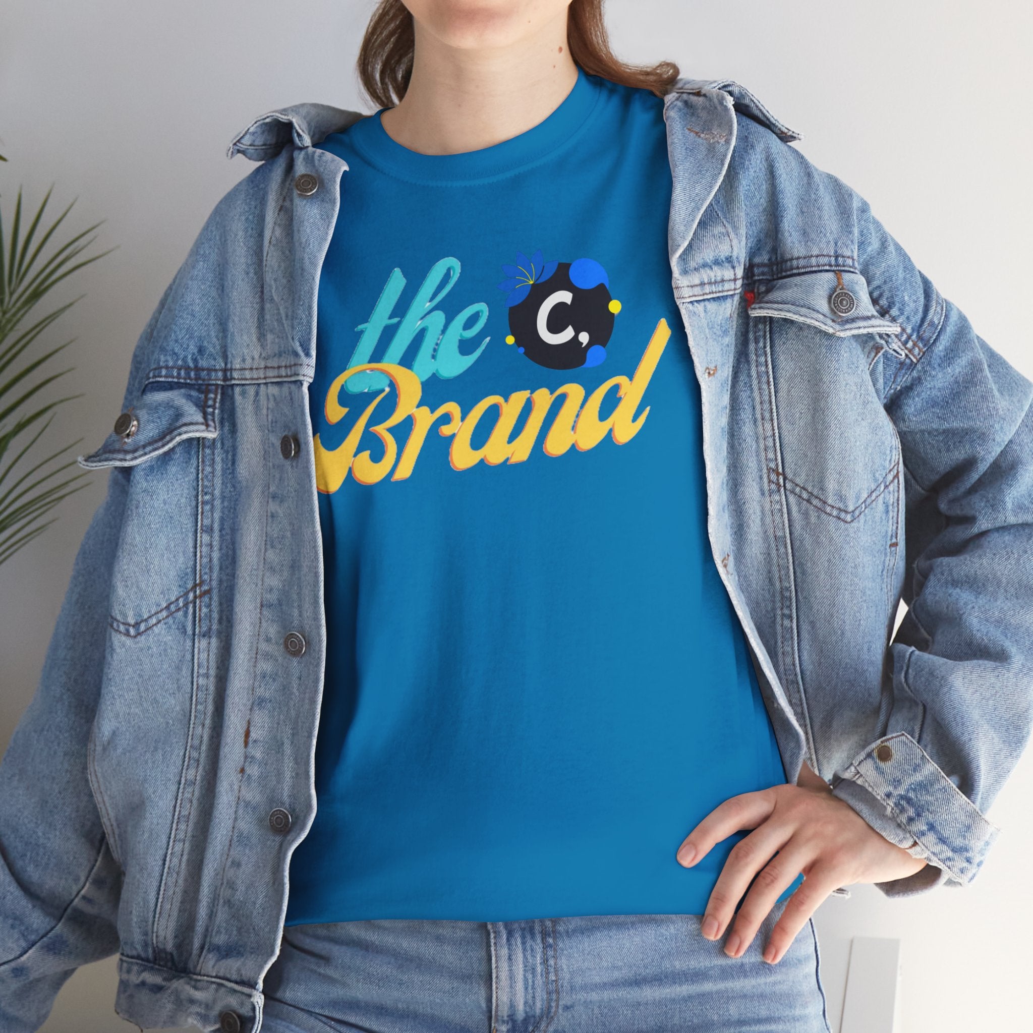 THEbrand Stamp Unisex Heavy Cotton Tee