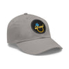 Grey / Black patch / Circle / One size