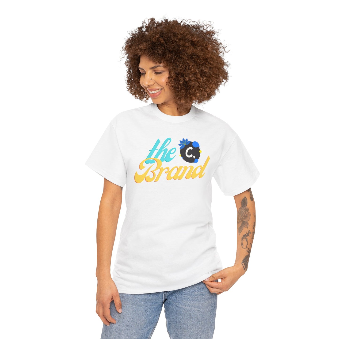 THEbrand Stamp Unisex Heavy Cotton Tee
