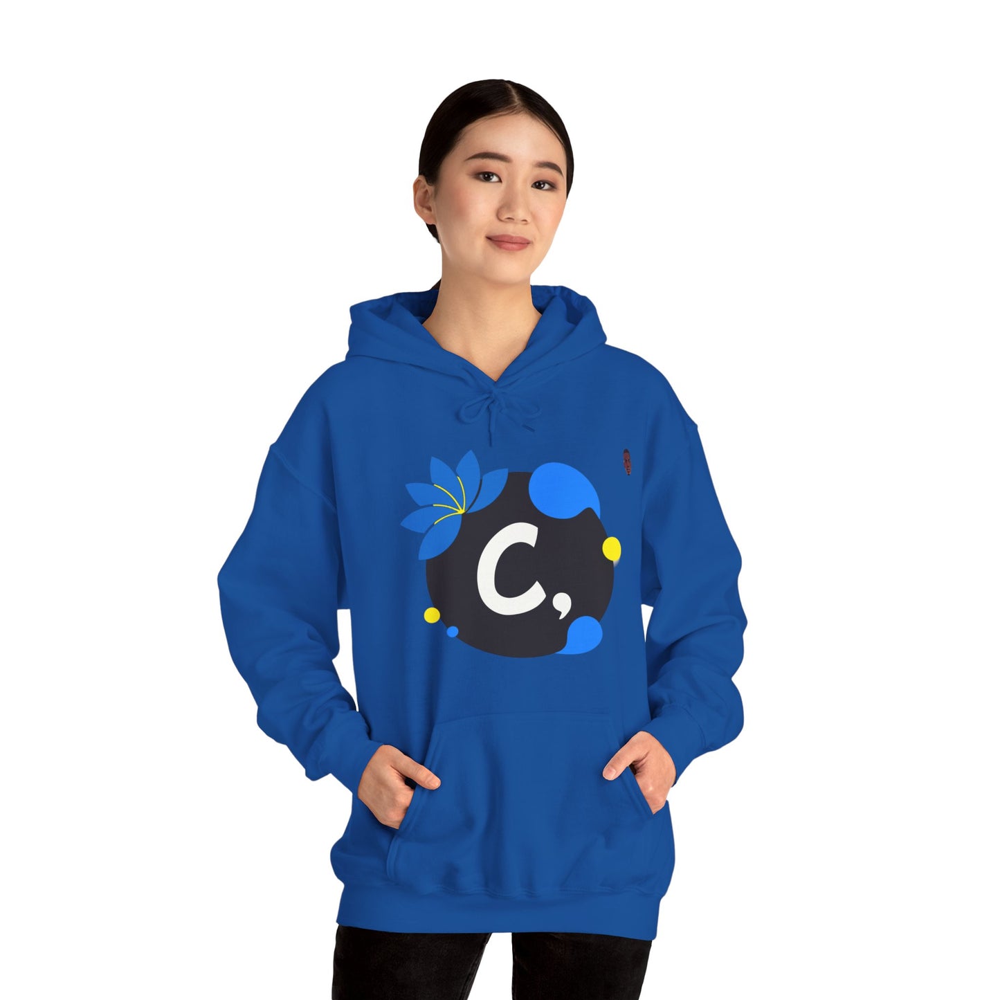 COMMaDiTYbrand *STAMPED" Heavy Blend™ Women's Hooded Sweatshirt