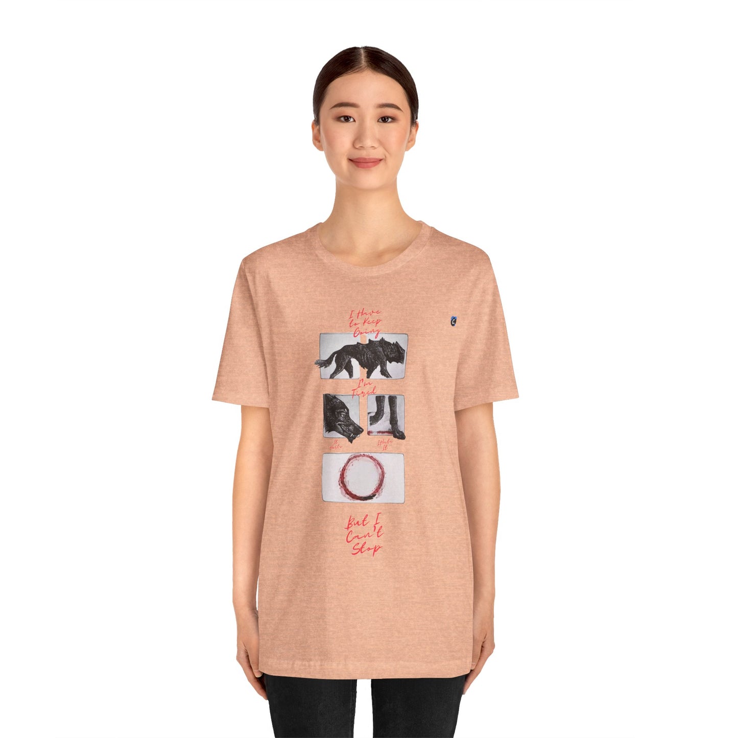 Hurts, But I Can't Stop Short Sleeve Tee