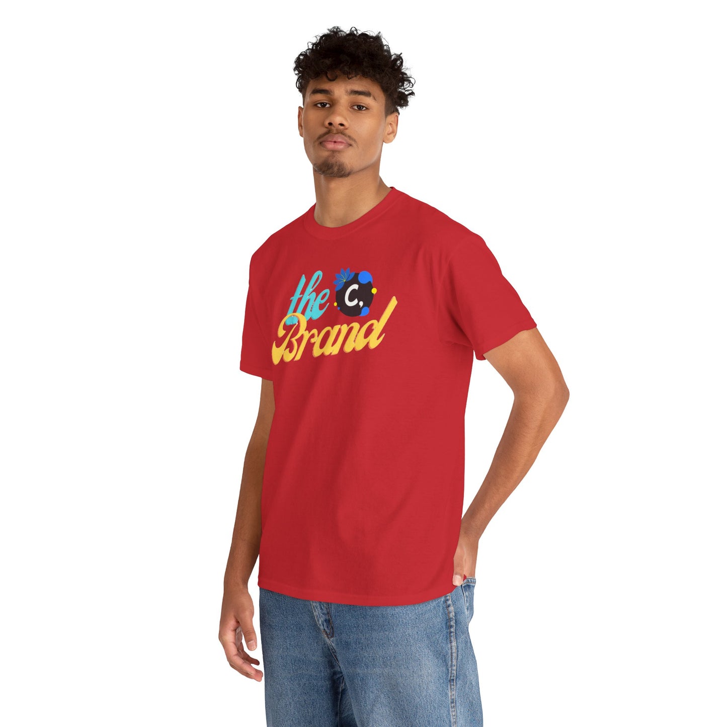 THEbrand Stamp Unisex Heavy Cotton Tee
