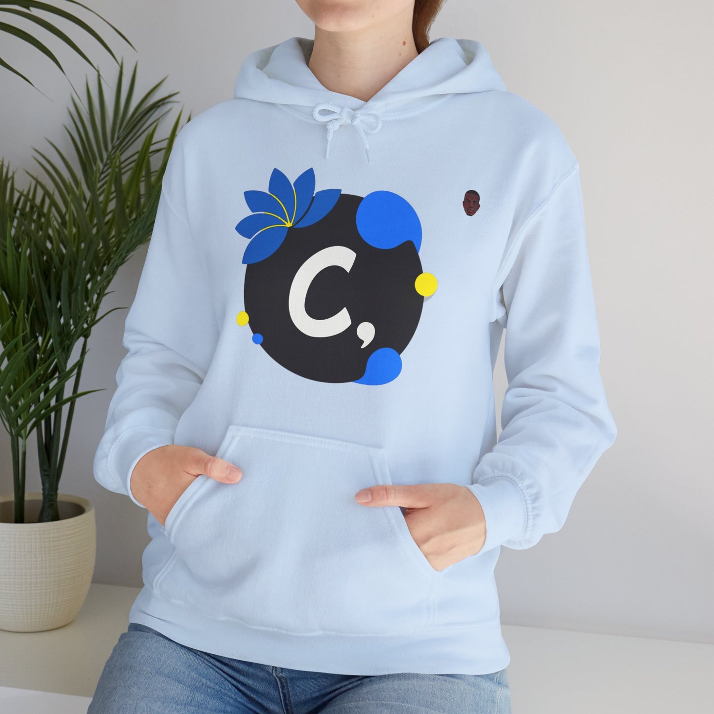 COMMaDiTYbrand *STAMPED" Heavy Blend™ Women's Hooded Sweatshirt