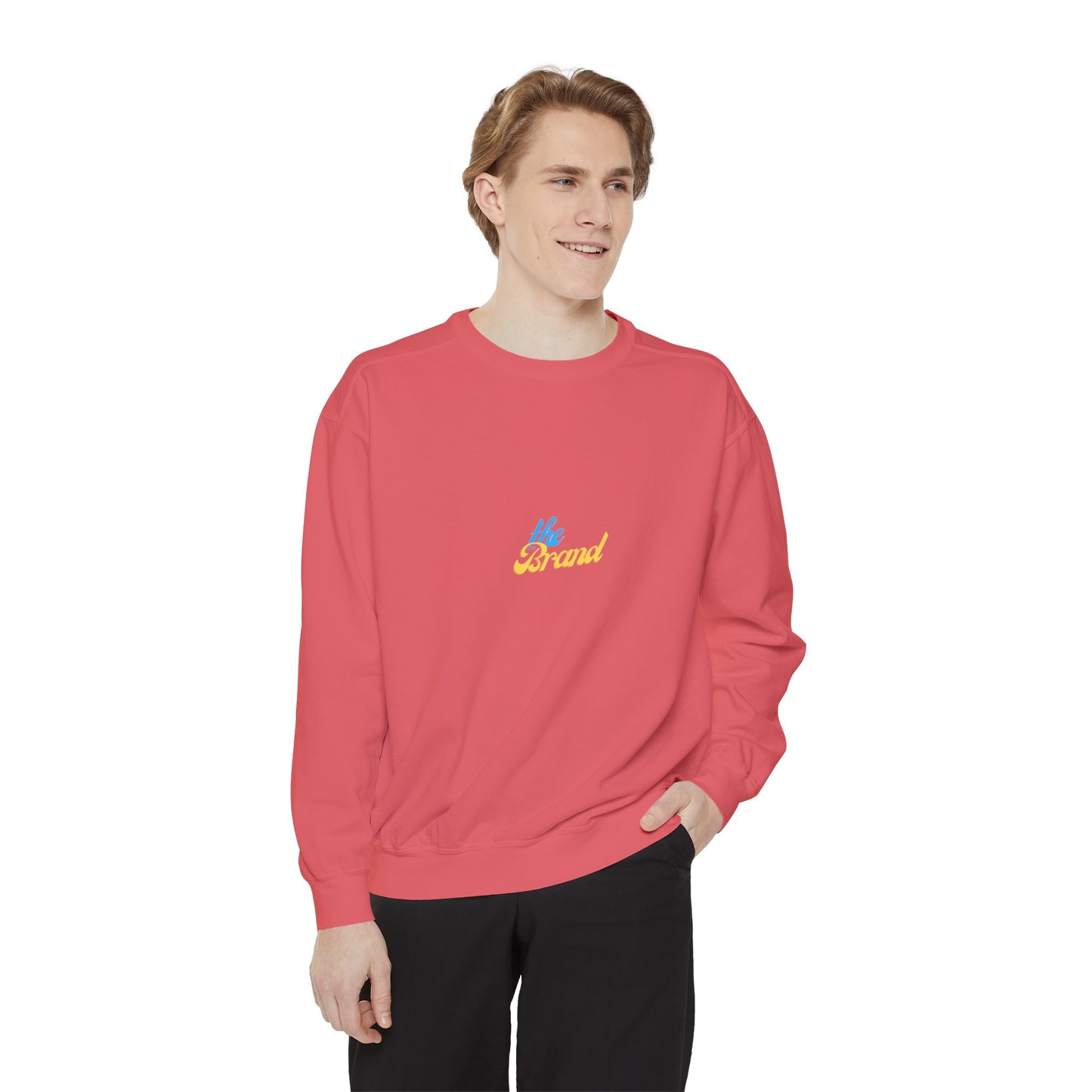 THEbrand Unisex Garment-Dyed Sweatshirt