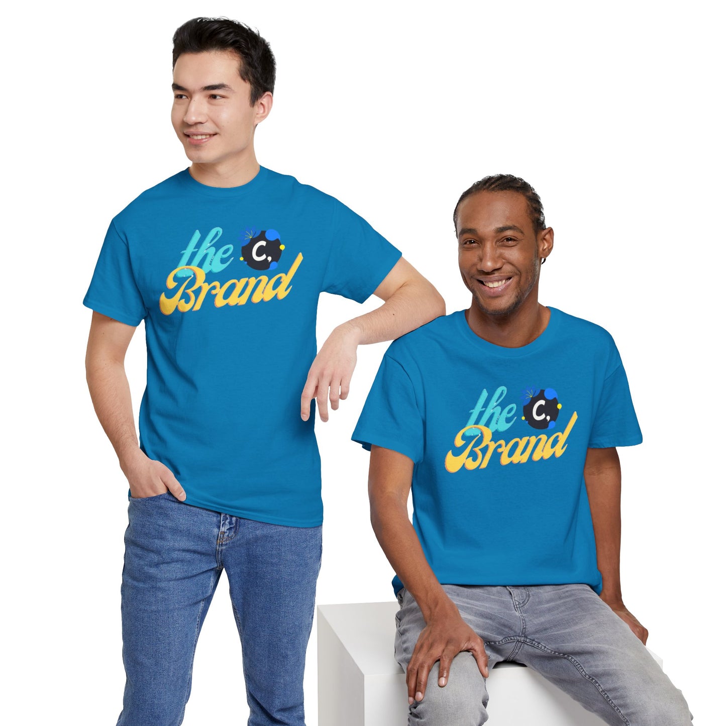 THEbrand Stamp Unisex Heavy Cotton Tee