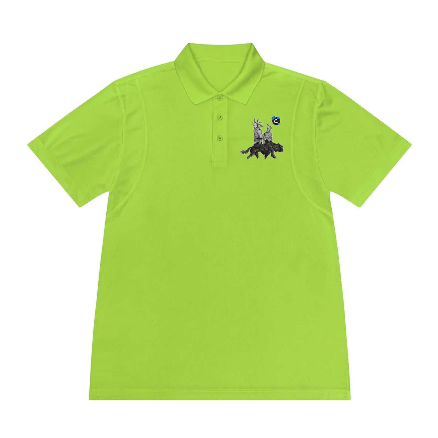 COMMaDiTYbrand Men's (Tame The Beast) Sport Polo Tee