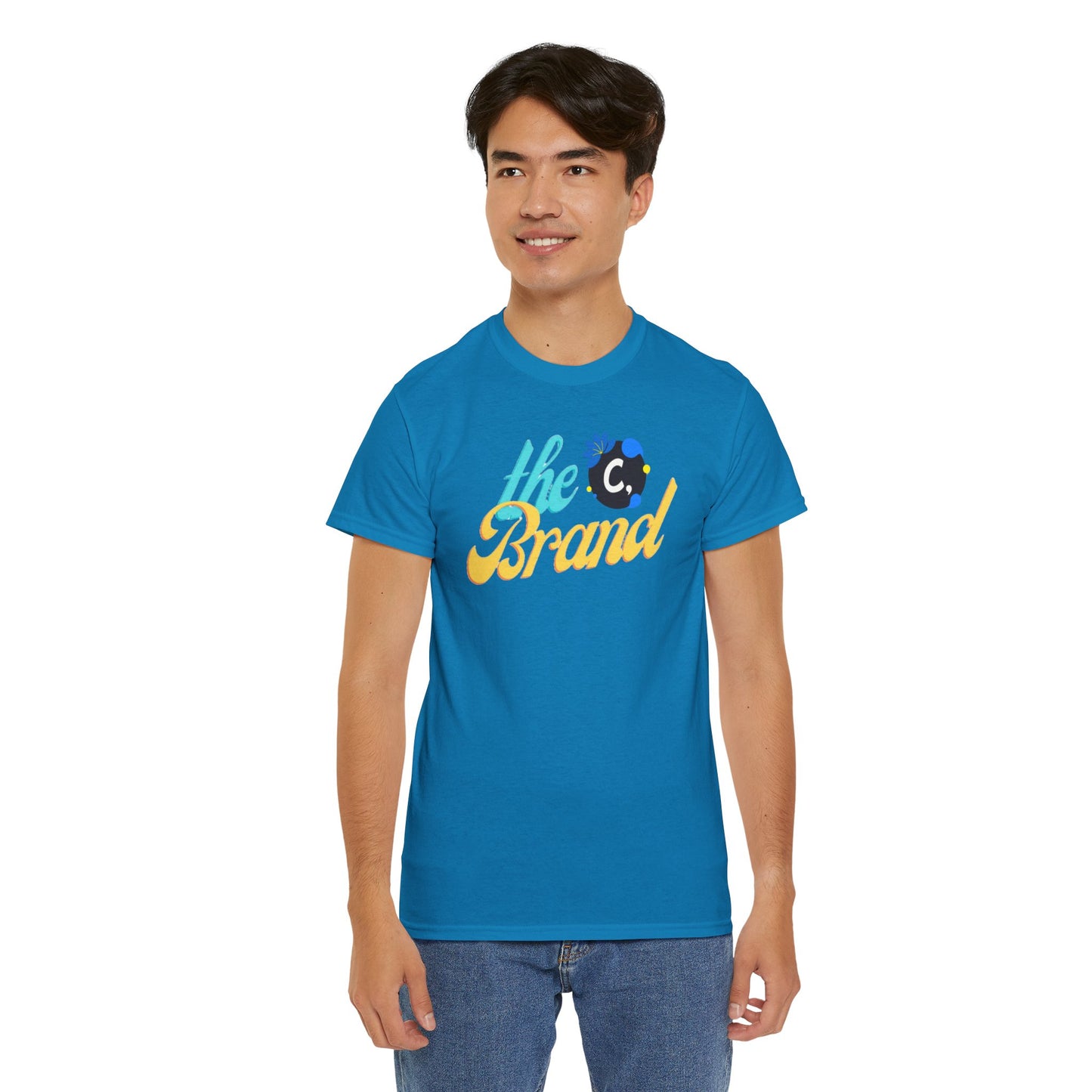 THEbrand Stamp Unisex Heavy Cotton Tee