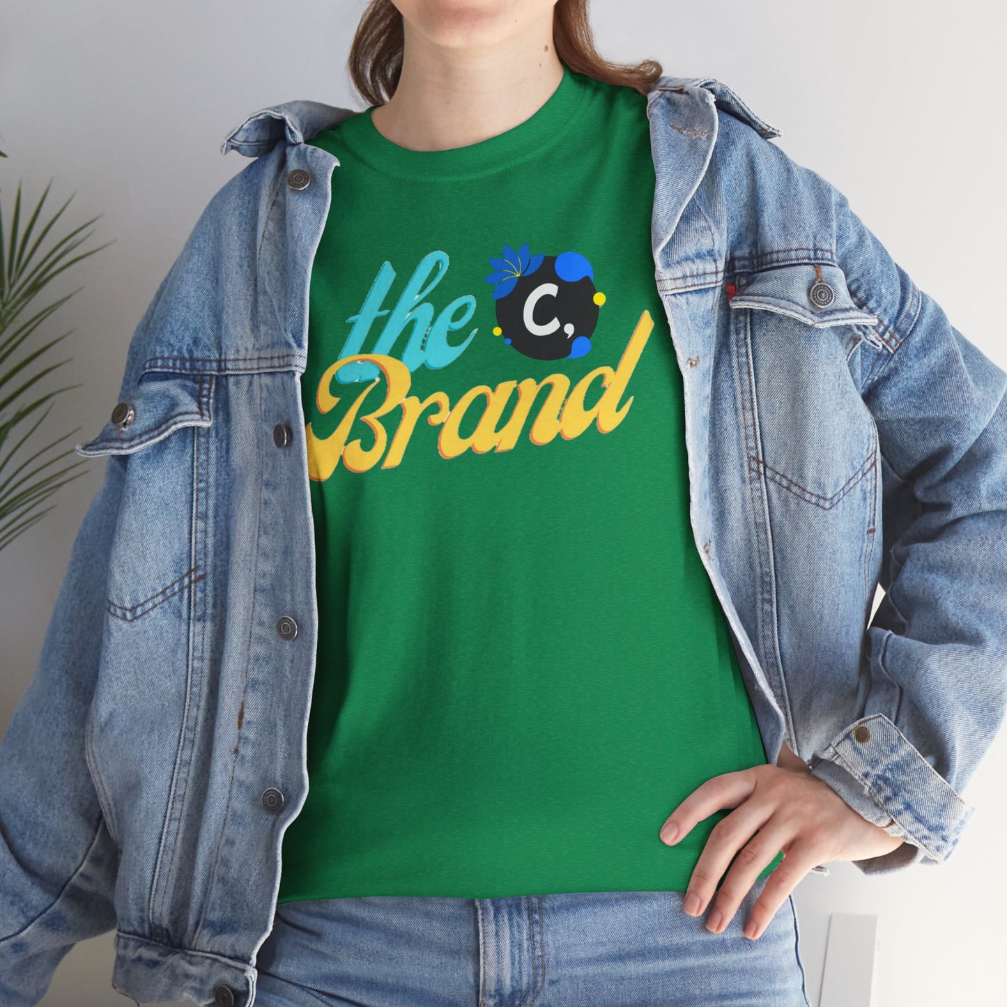 THEbrand Stamp Unisex Heavy Cotton Tee