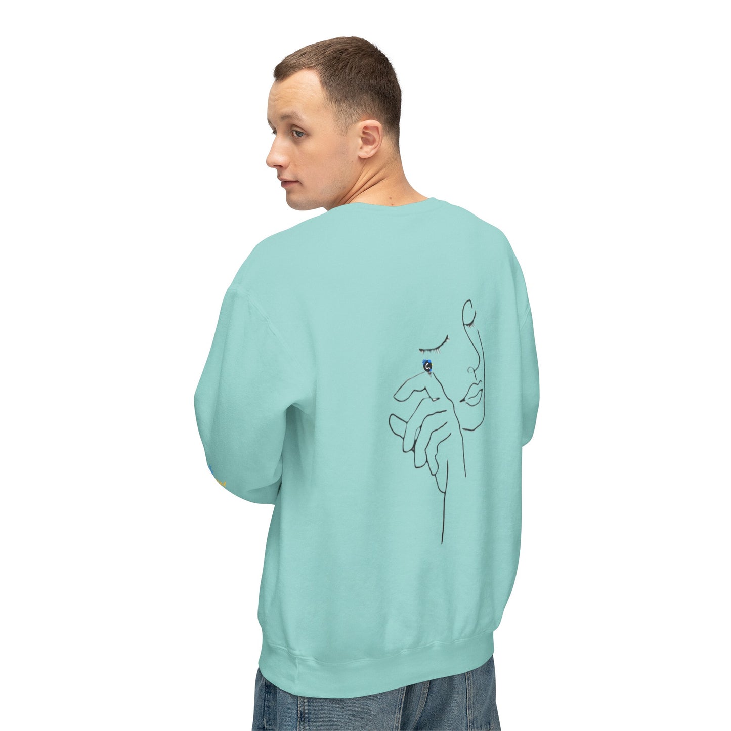 *God's GiFT" Women's Lightweight Crewneck Sweatshirt