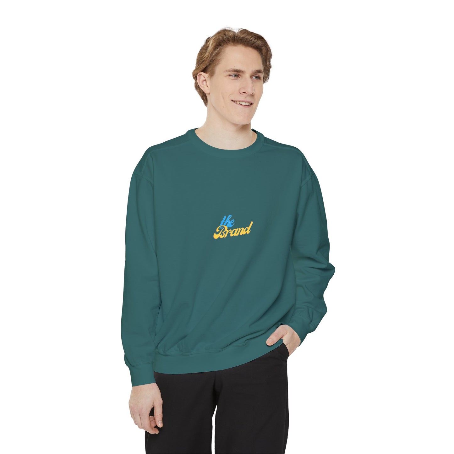 THEbrand Unisex Garment-Dyed Sweatshirt