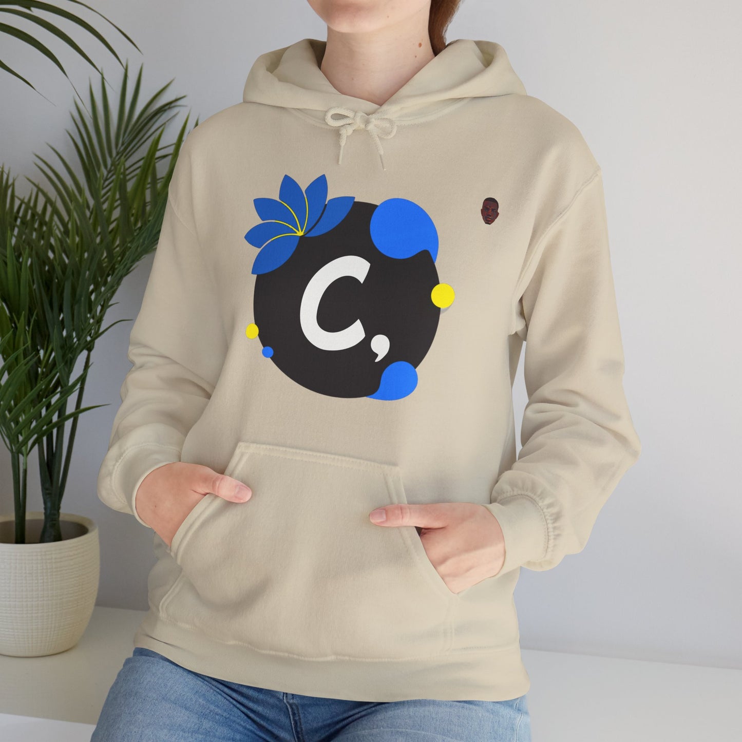 COMMaDiTYbrand *STAMPED" Heavy Blend™ Women's Hooded Sweatshirt