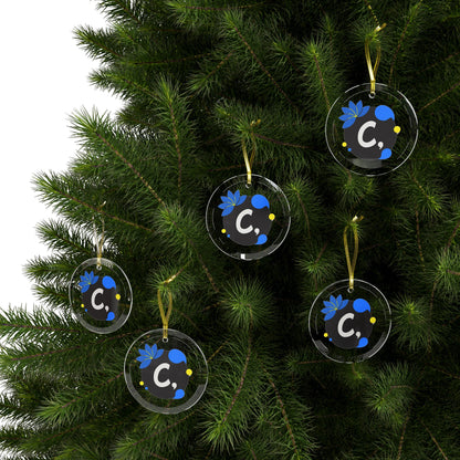 COMMaDiTYbrand CHRiSTmas & HoliDAZE Glass Ornament