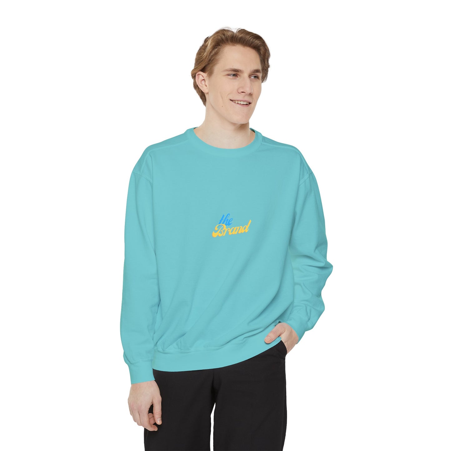 THEbrand Unisex Garment-Dyed Sweatshirt