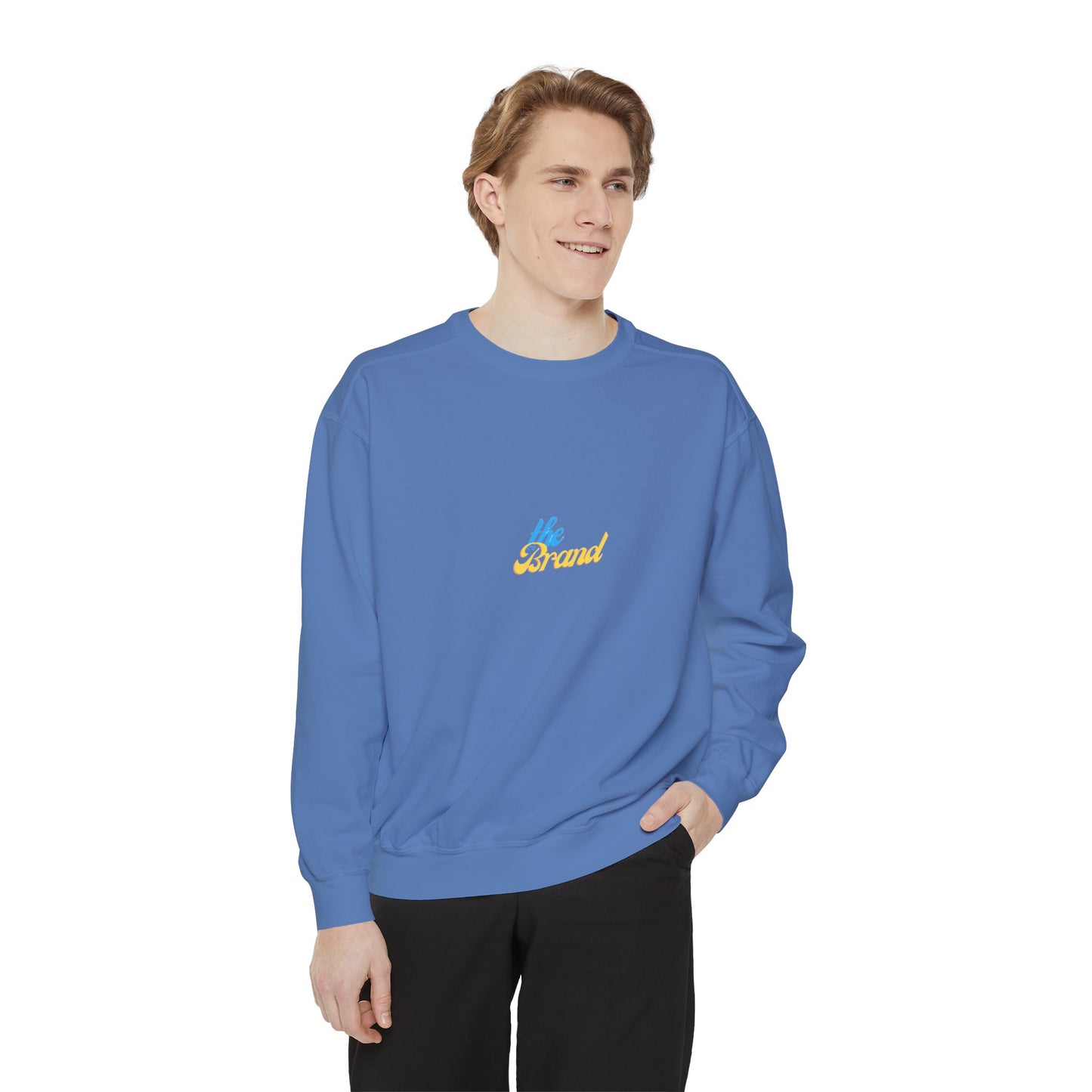THEbrand Unisex Garment-Dyed Sweatshirt
