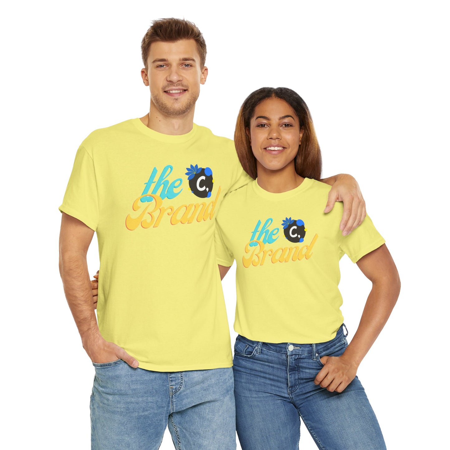 THEbrand Stamp Unisex Heavy Cotton Tee