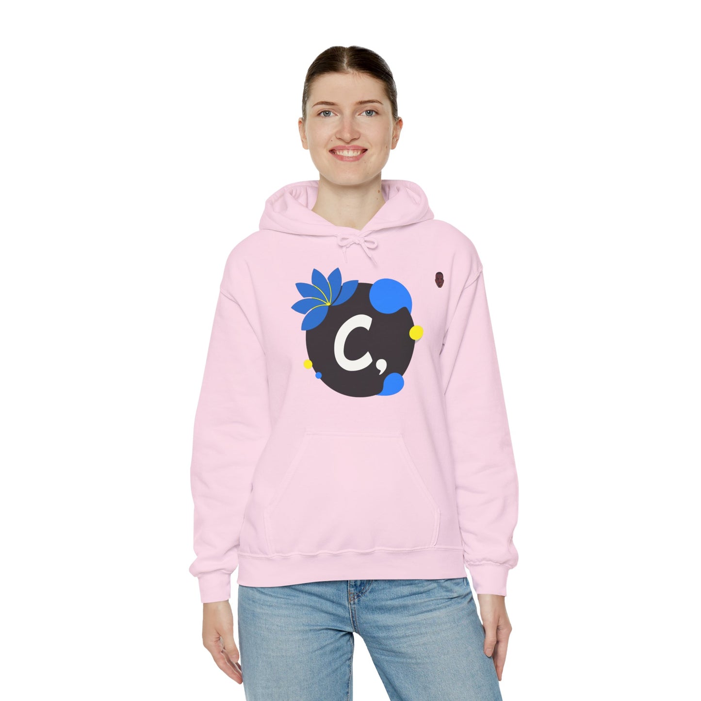 COMMaDiTYbrand *STAMPED" Heavy Blend™ Women's Hooded Sweatshirt