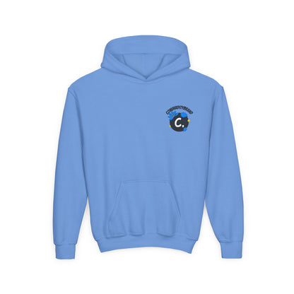 Youth Hoodie with Embroidered Logo