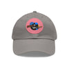 Grey / Pink patch / Circle / One size