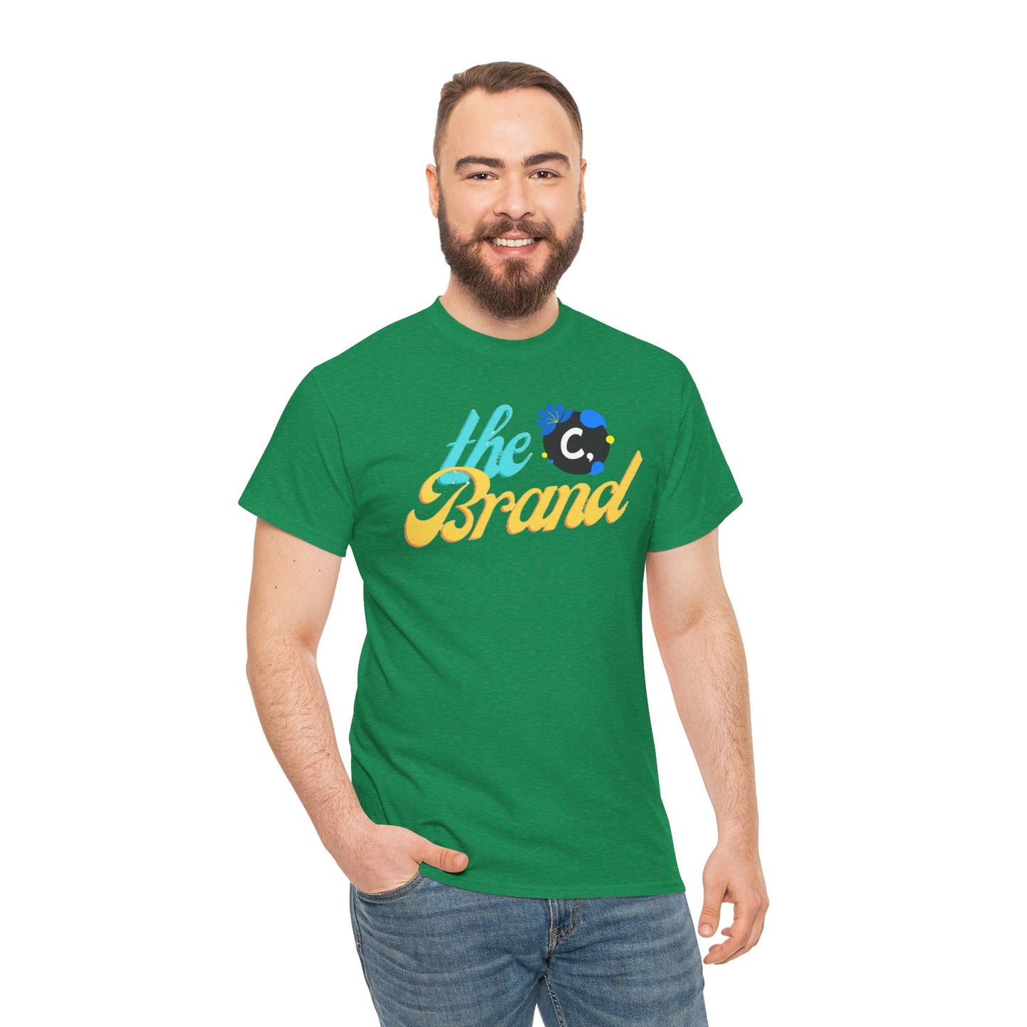 THEbrand Stamp Unisex Heavy Cotton Tee