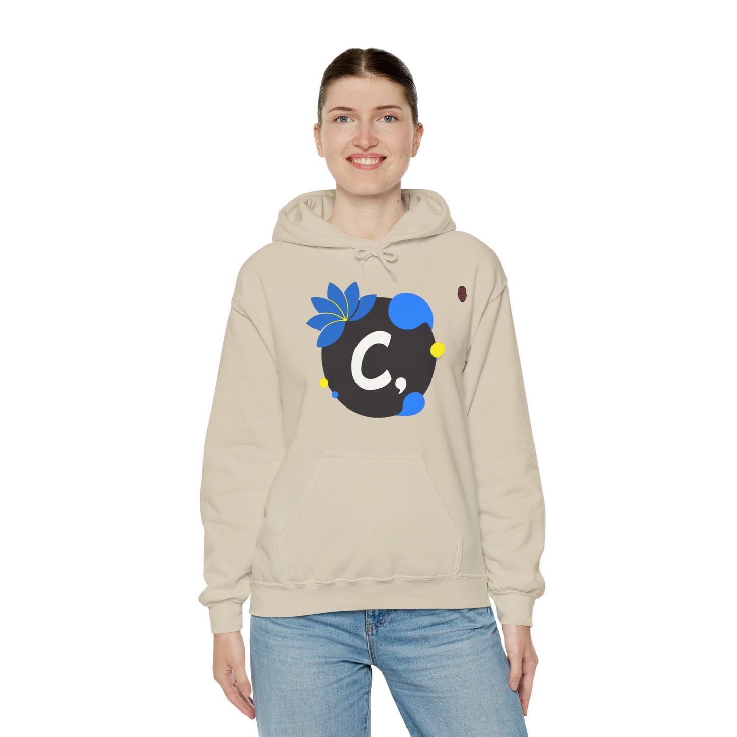 COMMaDiTYbrand *STAMPED" Heavy Blend™ Women's Hooded Sweatshirt
