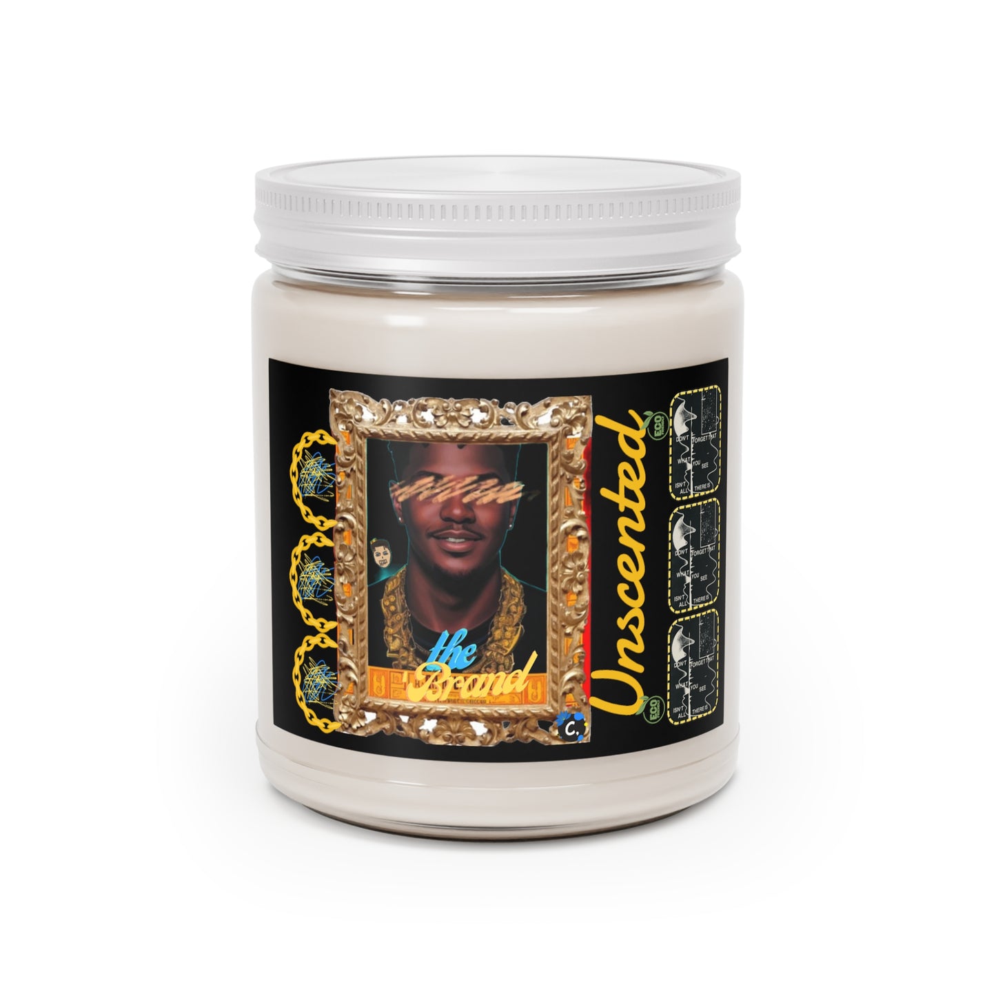 Unscented Candle, 9oz